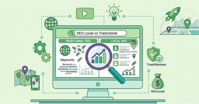 Qué es el SEO local y en qué se diferencia del SEO tradicional